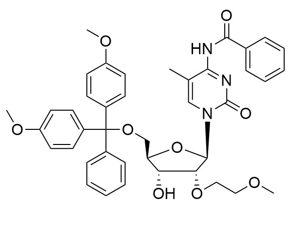 N-苯甲?；?2'-O-甲氧基乙基-5-O-二甲氧基三苯甲基-5-甲基胞苷